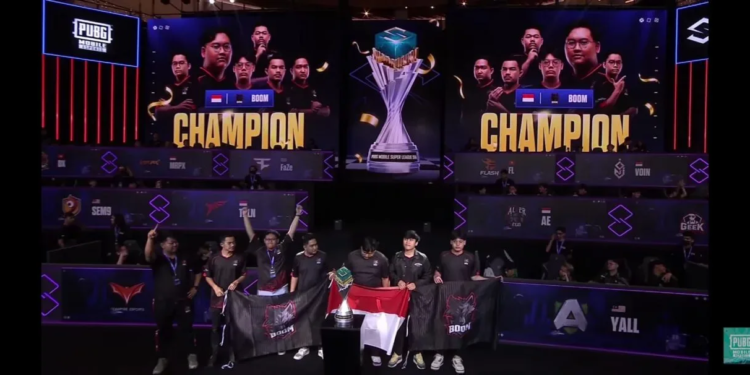 Boom esports juara pmsl sea spring 2024, dominasi tim indonesia di ajang pubg mobile youtube