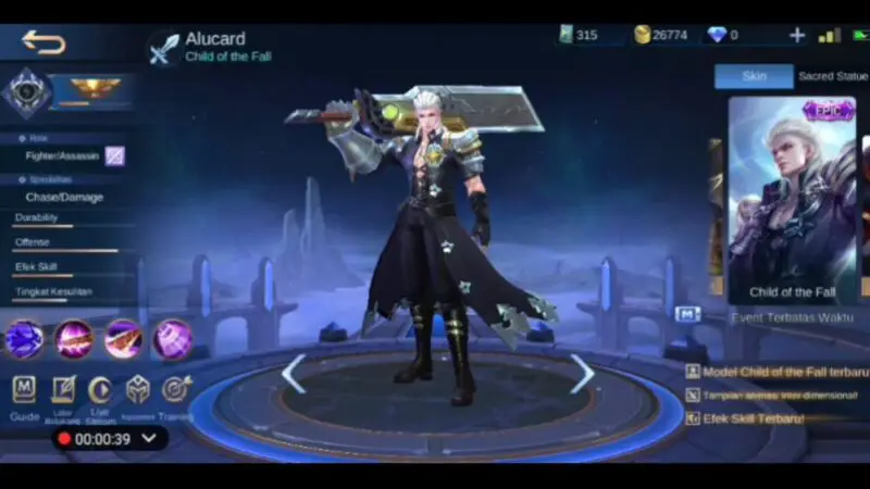 10 skin alucard terbaik mobile legends terbaru 2025 7 Child of the fall