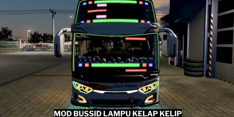 Download mod bussid lampu kelap kelip 2024 gamedaim