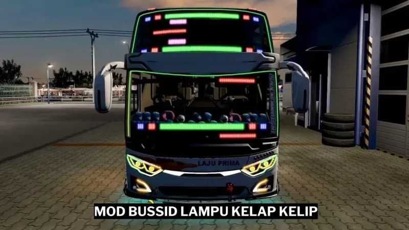 Download Mod Bussid Lampu Kelap Kelip 2024 Gamedaim