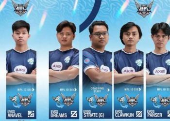 Evos glory mencapai kemenangan pertama di mpl id s13 dengan roster baru