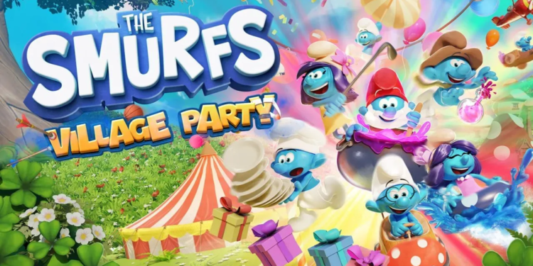 Microids umumkan the smurfs: village party, rilis juni 2024