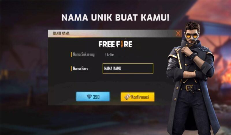 Nama Unik Free Fire 1