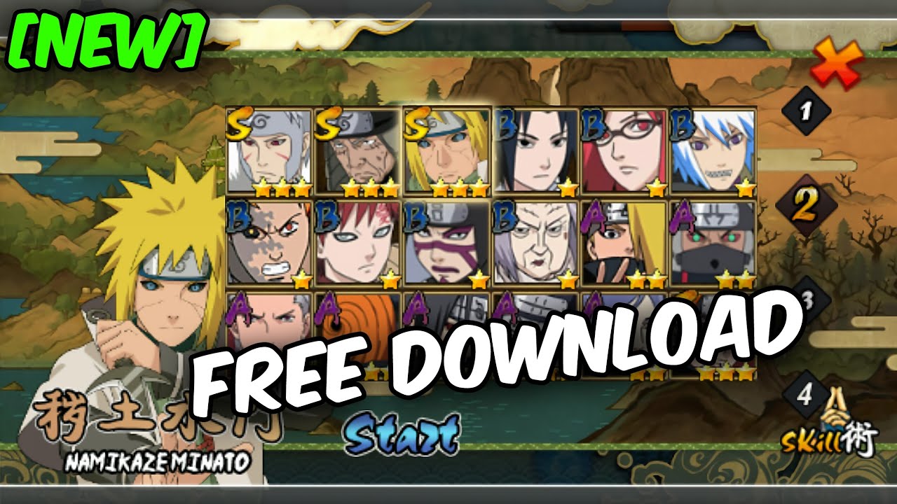 Naruto senki mod apk full character no colldown skill v2. 0 terbaru 2024=