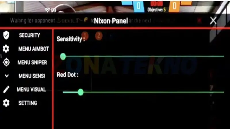 Nixon panel ff apk cheat auto headshot terbaru 2024 1 1