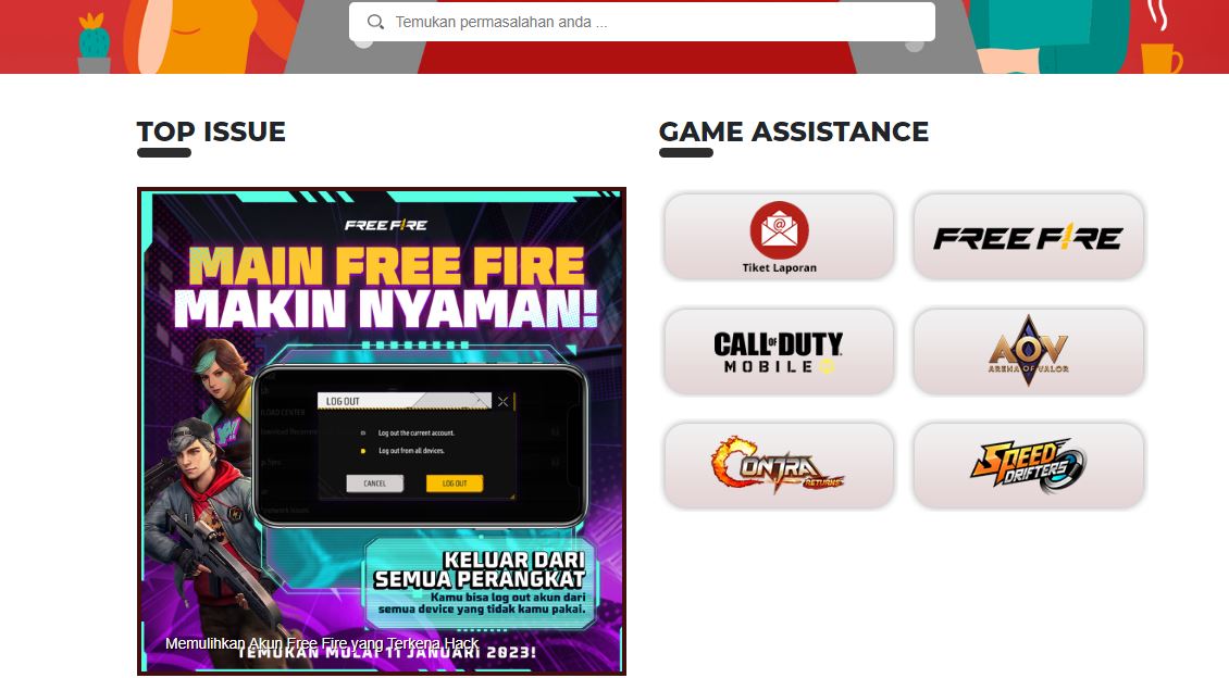 Nomor wa garena free fire cara menghubungi garena ff untuk keluhan dan bantuan