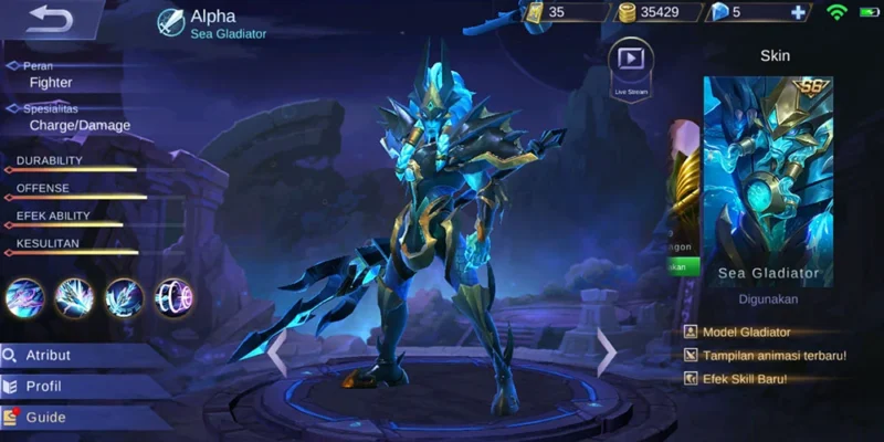 Skin alpha