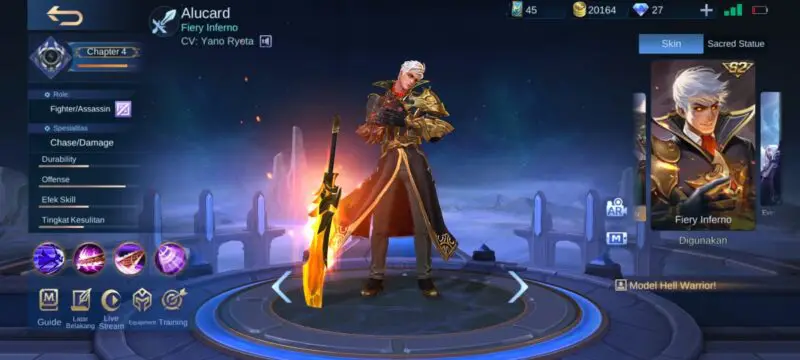 10 skin alucard terbaik mobile legends terbaru 2025 5 Skin alucard 3