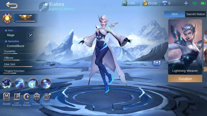 Skin eudora