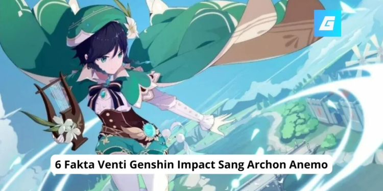 6 fakta venti genshin impact sang archon anemo