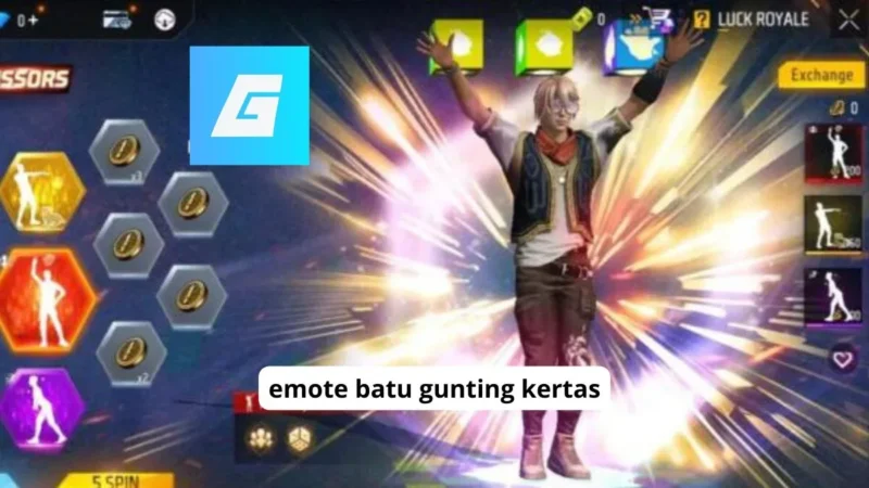 emote batu gunting kertas