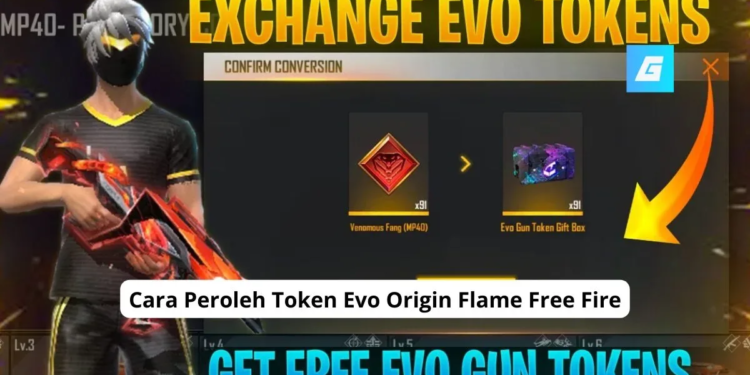 Cara peroleh token evo origin flame free fire