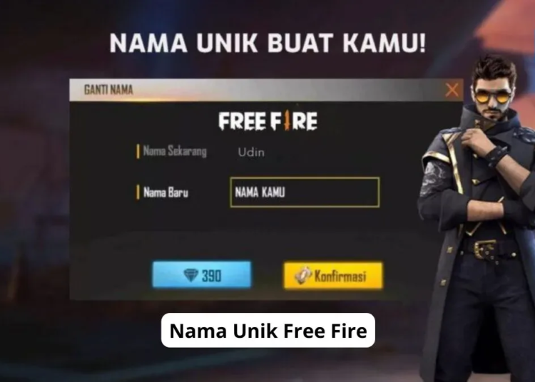 Nama unik free fire