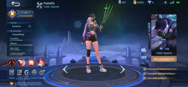 Skin natalia 3