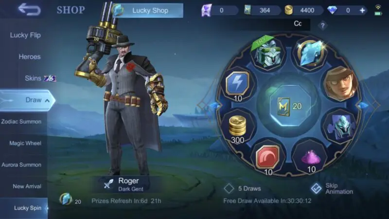 Skin roger 2