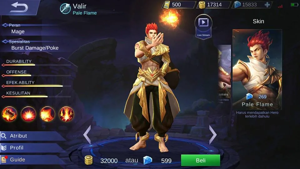 7 skin valir