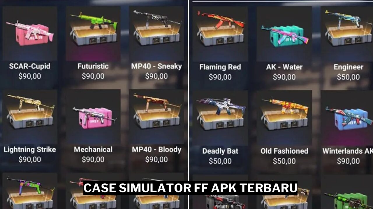 Case Simulator Ff Apk Terbaru 2024, Dapatkan Skin Gratis = Gamedaim