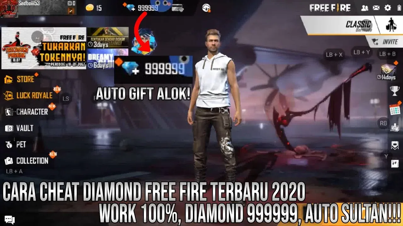 Cheat diamond ff 99999 apk gratis terbaru 2024 1 1