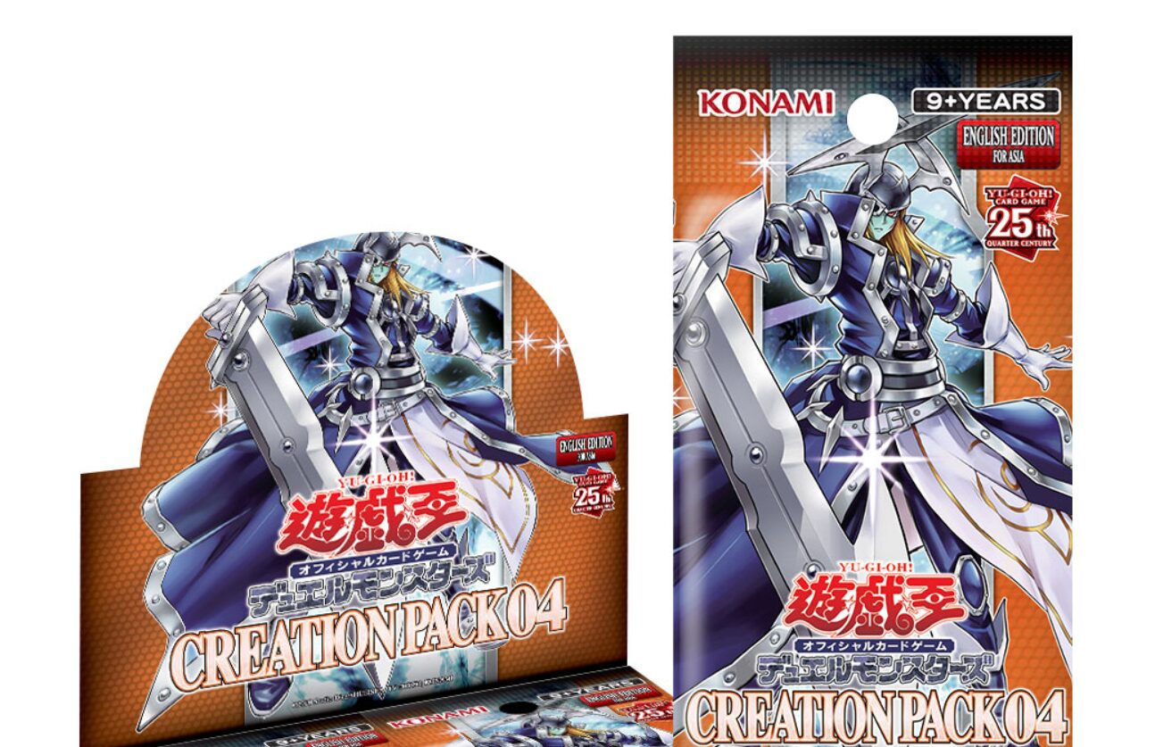 Konami Luncurkan “Yu-Gi-Oh! OCG Duel Monsters CREATION PACK 04”