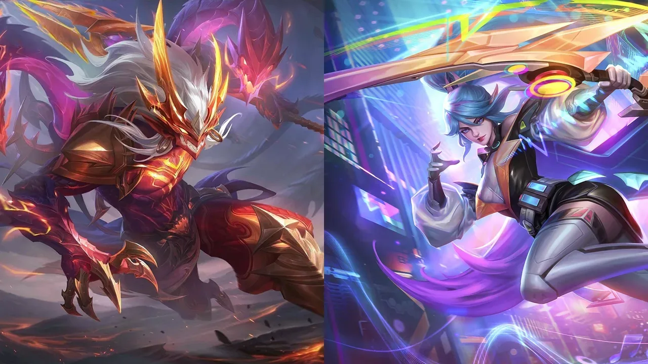 Daftar skin allstar mobile legends (ml) gamedaim