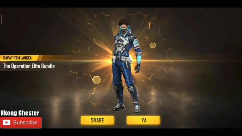 Daftar skin diamond royale free fire ff operation elite