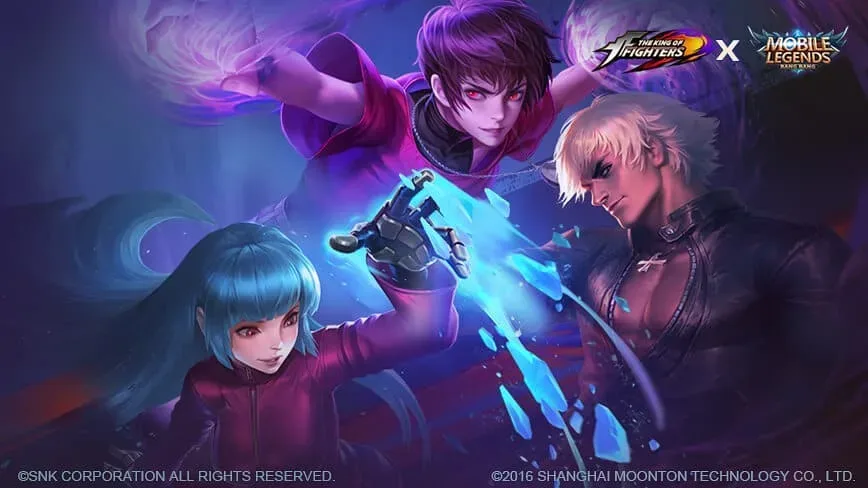 Daftar skin kof mobile legends ml