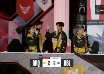 Laga panas rrq hoshi rebellion esports saling balas taunting