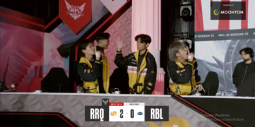 Laga panas rrq hoshi rebellion esports saling balas taunting