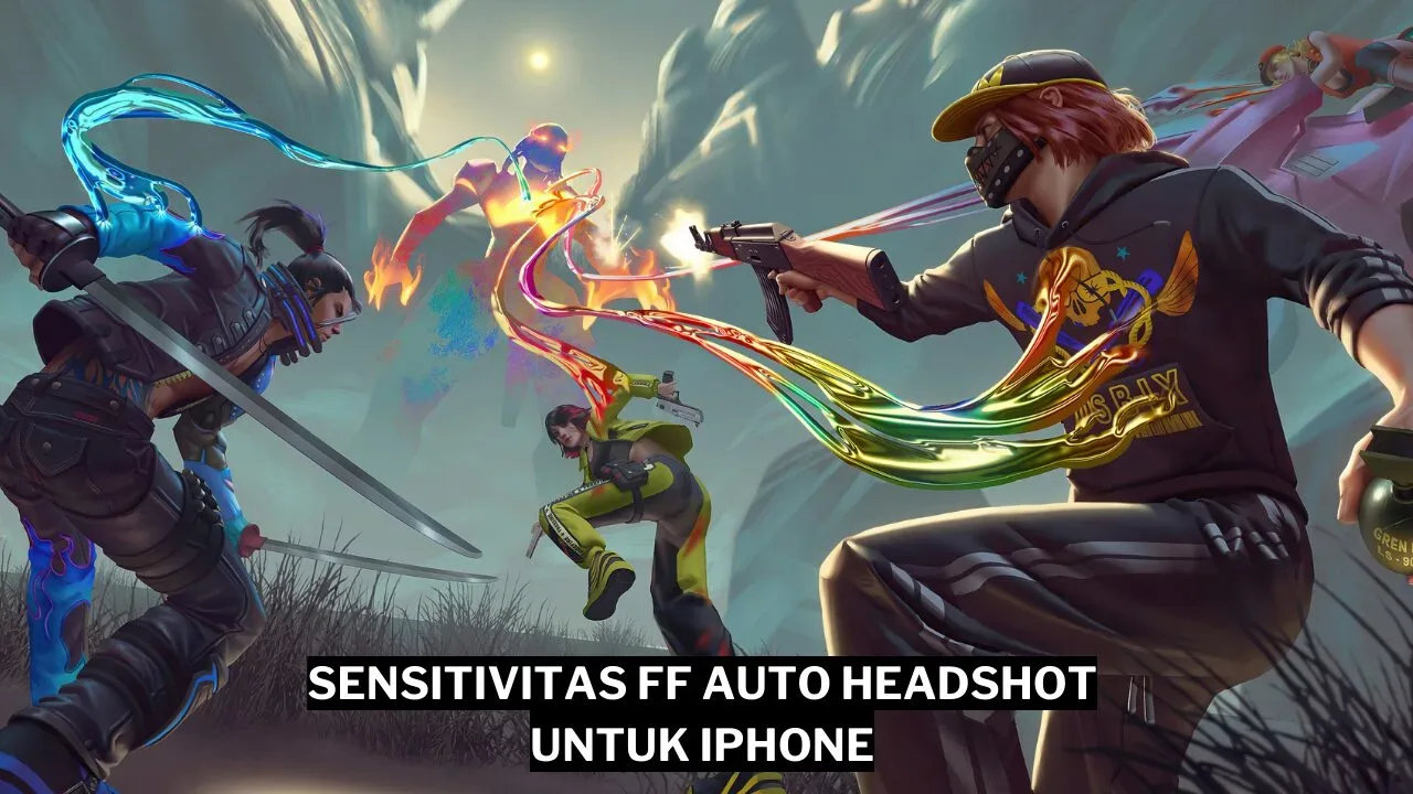 Sensitivitas free fire auto headshot untuk iphone 2024! Gamedaim