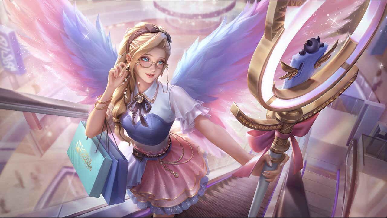8 Skin Rafaela Mobile Legends Terbaru 9 Seraphic Selfie