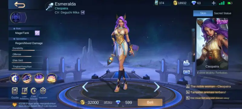 Skin esmeralda 1