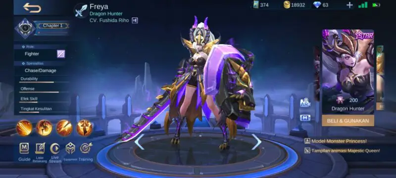 Skin freya 1