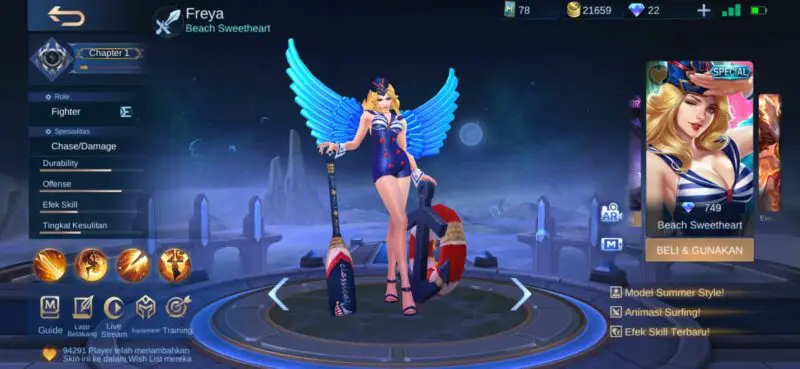 Skin freya 2