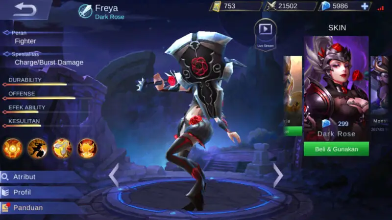 Skin freya