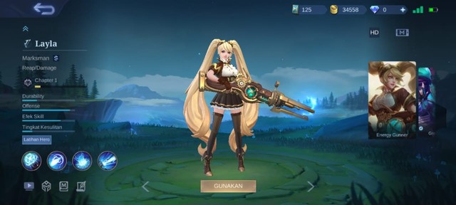 10 Skin Layla Mobile Legends (ML) 2 Skin Layla