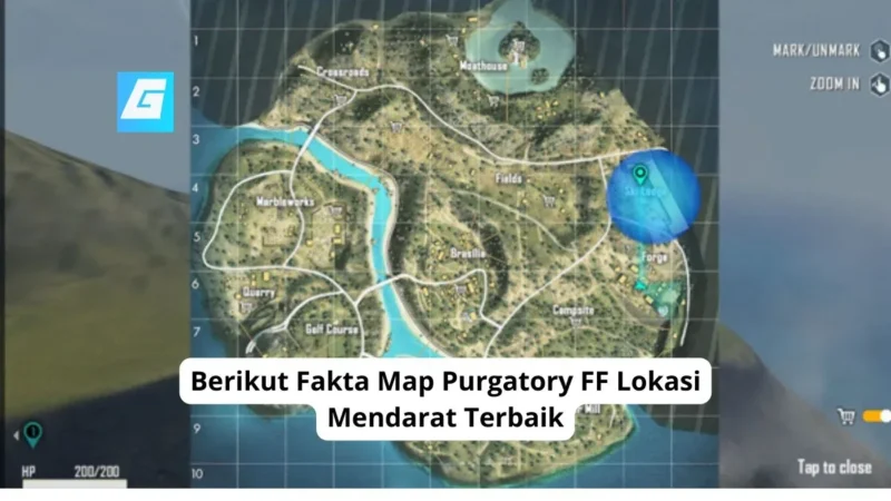 Berikut Fakta Map Purgatory FF Lokasi Mendarat Terbaik