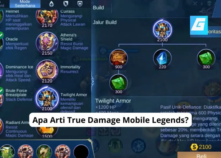 Apa arti true damage mobile legends?