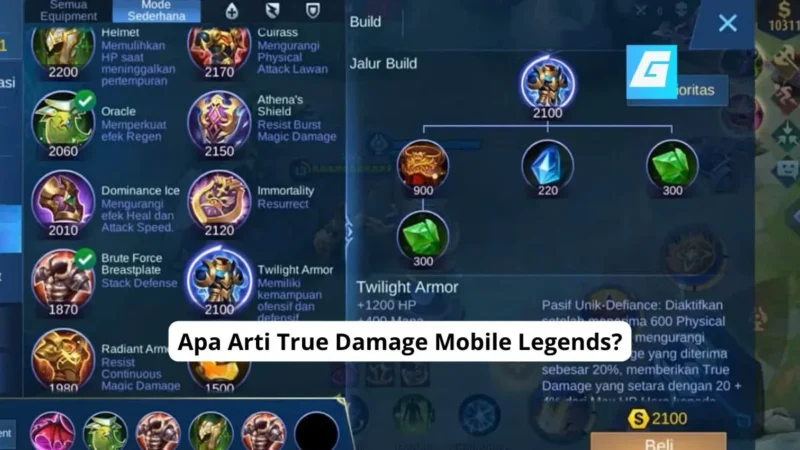 Apa Arti True Damage Mobile Legends?