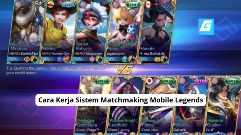 Cara Kerja Sistem Matchmaking Mobile Legends