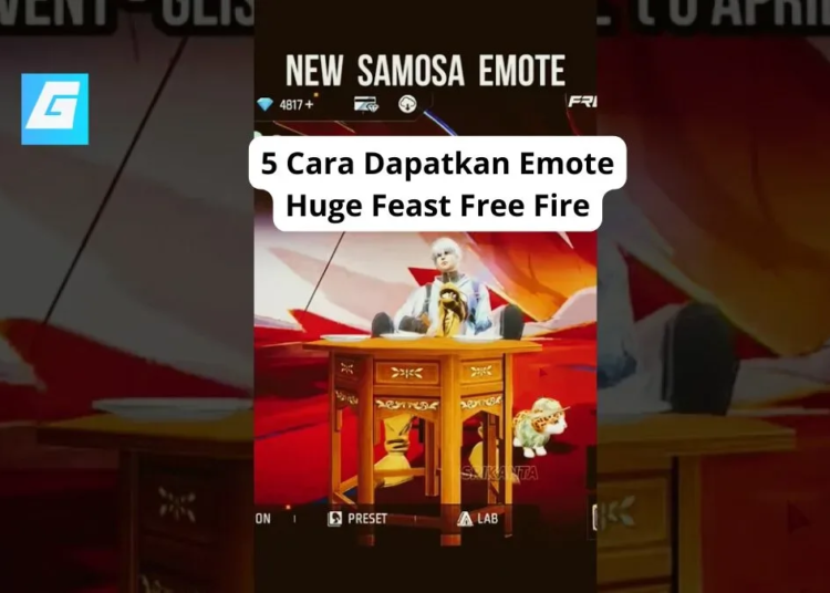 5 cara dapatkan emote huge feast free fire