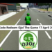 Kode redeem ojol the game 17 april 2024