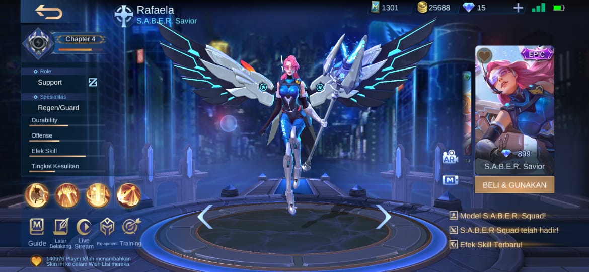 8 Skin Rafaela Mobile Legends Terbaru 5 Skin Rafaela 3