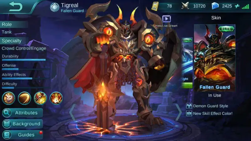 Skin tigreal 1