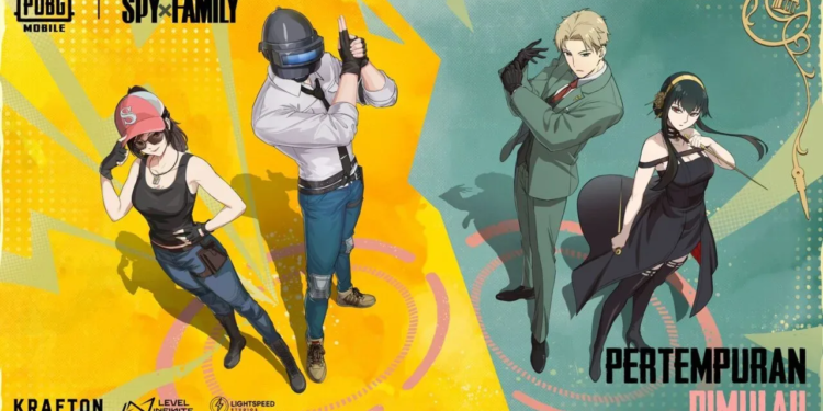 Spy family x pubgm 2