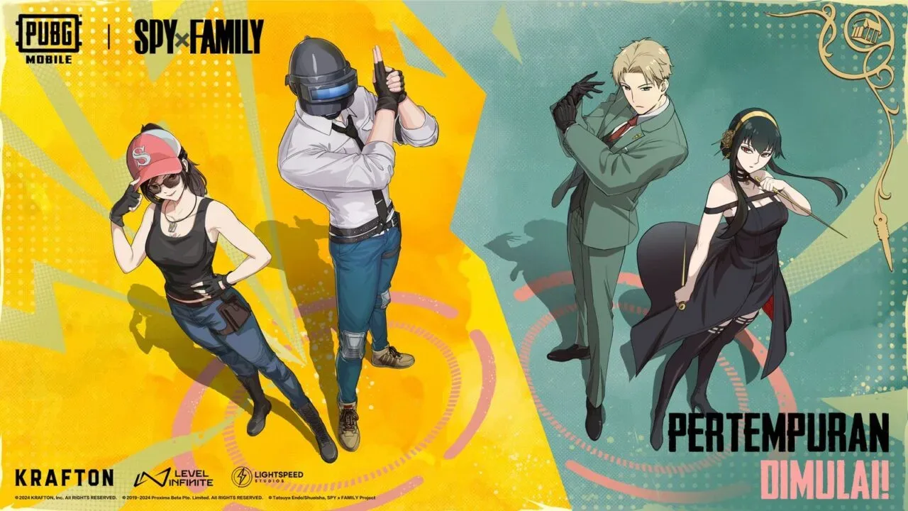 Spy family x pubgm 2