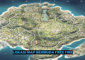 Daftar lengkap lokasi di map bermuda free fire