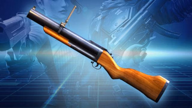 Gambar menampilkan 15 senjata terbaik di Free Fire tahun 2026 untuk mendapatkan headshot otomatis