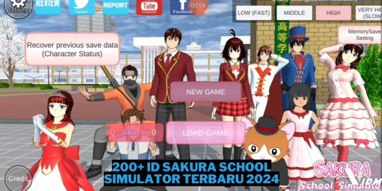 200+ id sakura school simulator terbaru 2024