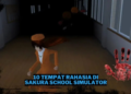 10 tempat rahasia di sakura school simulator