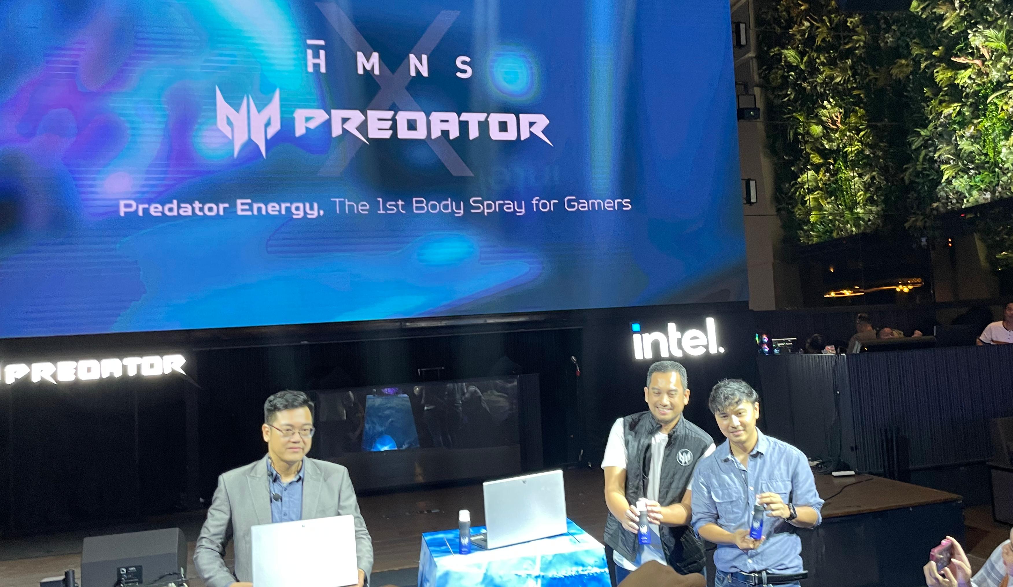 Bersama HMNS Perfume, Acer Predator Luncurkan Body Spray